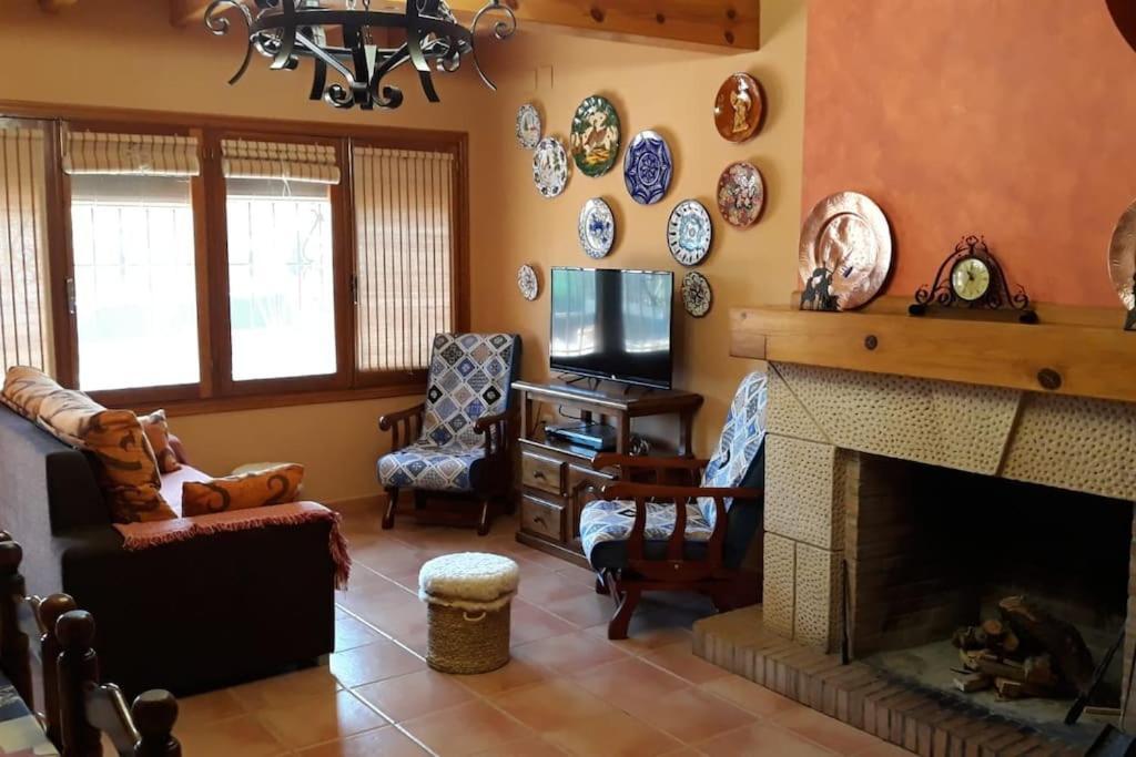 Casa Rural La Teja - Lagunas De Ruidera Ossa de Montiel Luaran gambar